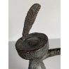 SCULTURA BRONZO Ivo Coljé FIGURA Haags Jantje N° 044  Volgelsang 21 cm/h  1981