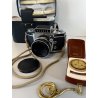 FOTOCAMERA EXAKTA Ihagee Dresden Varex IIa OBIETTIVO Zeiss Jena T 1:2,8 - 50 mm