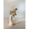 FIGURA STATUINA PORCELLANA Capodimonte BALLERINA PIZZO TUTù COLLEZIONE MANCANZE