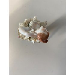 FIGURA STATUINA PORCELLANA Capodimonte BALLERINA PIZZO TUTù COLLEZIONE MANCANZE