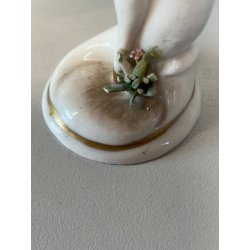 FIGURA STATUINA PORCELLANA Capodimonte BALLERINA PIZZO TUTù COLLEZIONE MANCANZE