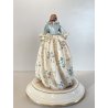 FIGURA STATUINA PORCELLANA Capodimonte FIORAIA PIZZO COLLEZIONE VINTAGE MANCANZE