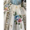 FIGURA STATUINA PORCELLANA Capodimonte FIORAIA PIZZO COLLEZIONE VINTAGE MANCANZE