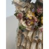 FIGURA STATUINA PORCELLANA Capodimonte FIORAIA PIZZO COLLEZIONE VINTAGE MANCANZE