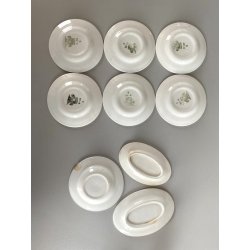 RARO MINI SERVIZIO PER 6 BAMBOLE 9 pz VINTAGE CERAMICA SCI Laveno EPOCA  '39
