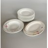 RARO MINI SERVIZIO PER 6 BAMBOLE 9 pz VINTAGE CERAMICA SCI Laveno EPOCA  '39