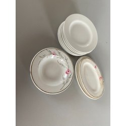 RARO MINI SERVIZIO PER 6 BAMBOLE 9 pz VINTAGE CERAMICA SCI Laveno EPOCA  '39