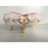 COPPA CENTROTAVOLA BOWL su 3 PIEDI Jammet Seignolles CERAMICA LIMOGES FRANCE