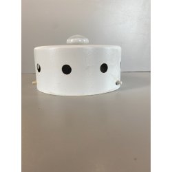 LAMPADA SOFFITTO PARETE Pozzetto DESIGN G. Gramigna PER QUATTRIFOLIO ø 19 cm '70