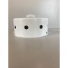 LAMPADA SOFFITTO PARETE Pozzetto DESIGN G. Gramigna PER QUATTRIFOLIO ø 19 cm '70