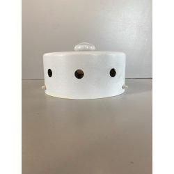 LAMPADA SOFFITTO PARETE Pozzetto DESIGN G. Gramigna PER QUATTRIFOLIO ø 19 cm '70
