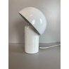 LAMPADA TAVALO ABATJOUR VINTAGE METALLO SMALTATO BIANCO DESIGN MODERNISTA '70s