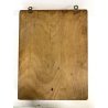 ARMADIETTO PORTACHIAVI PARETE VINTAGE SCATOLA LEGNO CHIARO 20 GANCI SERRATURA