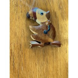 ARMADIETTO PORTACHIAVI PARETE VINTAGE SCATOLA LEGNO CHIARO 20 GANCI SERRATURA