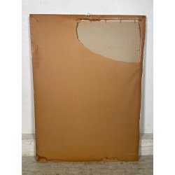 QUADRO DIPINTO TECNICA MISTA Aldo Gentilini COMPOSIZIONE ASTRATTA MODERNO '70