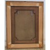 ANTICO QUADRO DIPINTO olio tela 1924 RITRATTO Mich. Colio BACIO l' Amore Materno