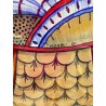 PIATTO PARATA MAIOLICA LUSTRO Gualdo Tadino B.A.U. G. Marini PROFILO GUERRIERO