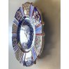 PIATTO PARATA MAIOLICA LUSTRO Gualdo Tadino B.A.U. G. Marini PROFILO GUERRIERO