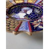 PIATTO PARATA MAIOLICA LUSTRO Gualdo Tadino B.A.U. G. Marini PROFILO GUERRIERO