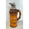 VINTAGE CARAFFA Cocktail THERMOS BROCCA DESIGN Aldo Tura Macabo ANNI 50 LEGNO