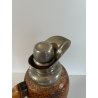VINTAGE CARAFFA Cocktail THERMOS BROCCA DESIGN Aldo Tura Macabo ANNI 50 LEGNO
