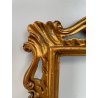 ANTICA PICCOLA CORNICE BAROCCA DORATA LEGNO 40 cm x 39 cm EPOCA '900 quadro old
