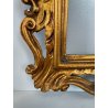 ANTICA PICCOLA CORNICE BAROCCA DORATA LEGNO 40 cm x 39 cm EPOCA '900 quadro old