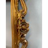ANTICA PICCOLA CORNICE BAROCCA DORATA LEGNO 40 cm x 39 cm EPOCA '900 quadro old