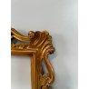 ANTICA PICCOLA CORNICE BAROCCA DORATA LEGNO 40 cm x 39 cm EPOCA '900 quadro old