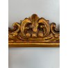 ANTICA PICCOLA CORNICE BAROCCA DORATA LEGNO 40 cm x 39 cm EPOCA '900 quadro old