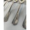 SERVIZIO POSATE 6 PERSONE FIRMATO FRATELLI CALDERONI METALLO ARGENTATO VINTAGE