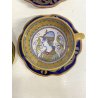 SERVIZIO Tè CAFFè 6 Pers. MAIOLICA LUSTRO Gualdo Tadino A. Rubboli RITRATTO '30