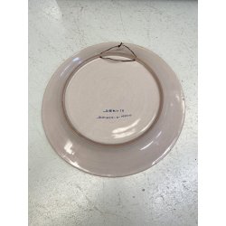 COPPIA PIATTO POMPA MAIOLICA Deruta RITRATTI RINASCIMENTALI CAVETTO MOSSO ø 43cm