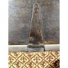 ANTICO BAULE PORTA-LEGNA ROTELLE LEGNO RAME SBALZATO DECORO VELIERI XIX sec UK