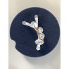 FIGURINA CRISTALLO SWAROVSKI   199123 Pappagallini su RAMO BABY LOVEBIRDS BOXED