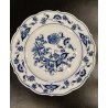SERVIZIO PIATTI PORCELLANA VINTAGE Blue Danube U.S. Pat. Off 66pz Blue Onion JAP