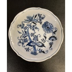 SERVIZIO PIATTI PORCELLANA VINTAGE Blue Danube U.S. Pat. Off 66pz Blue Onion JAP