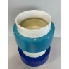 VASO CERAMICA SMALTATO DESIGNER SILVIO PIANO VINTAGE ITALIA VASE ANNI '60s