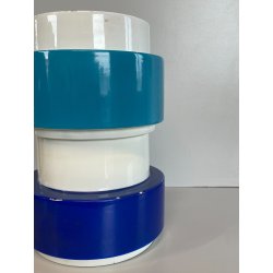 VASO CERAMICA SMALTATO DESIGNER SILVIO PIANO VINTAGE ITALIA VASE ANNI '60s