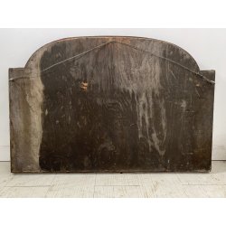 SPECCHIO PARETE VINTAGE INSEGNA PUBBLICITARIA Antiques SAGOMATO MOLATO '60/'70