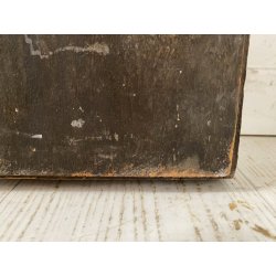 SPECCHIO PARETE VINTAGE INSEGNA PUBBLICITARIA Antiques SAGOMATO MOLATO '60/'70