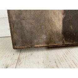 SPECCHIO PARETE VINTAGE INSEGNA PUBBLICITARIA Antiques SAGOMATO MOLATO '60/'70