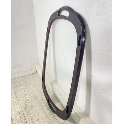 CARRELLO BAR LEGNO VETRO DESIGN CESARE LACCA ANNI 70 ITALY BAR TROLLEY