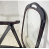 CARRELLO BAR LEGNO VETRO DESIGN CESARE LACCA ANNI 70 ITALY BAR TROLLEY