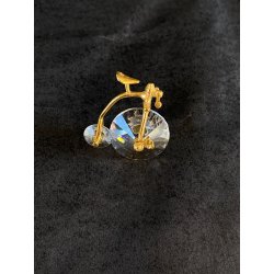 SWAROVSKI CRYSTAL MEMORIES BICICLETTA EPOCA HOCHARD  189578 GRAFFI SENZA SCATOLA