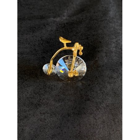 SWAROVSKI CRYSTAL MEMORIES BICICLETTA EPOCA HOCHARD  189578 GRAFFI SENZA SCATOLA