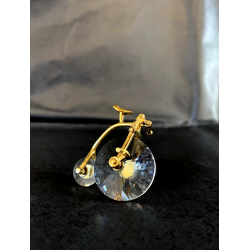 SWAROVSKI CRYSTAL MEMORIES BICICLETTA EPOCA HOCHARD  189578 GRAFFI SENZA SCATOLA