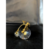 SWAROVSKI CRYSTAL MEMORIES BICICLETTA EPOCA HOCHARD  189578 GRAFFI SENZA SCATOLA