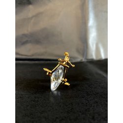 SWAROVSKI CRYSTAL MEMORIES BICICLETTA EPOCA HOCHARD  189578 GRAFFI SENZA SCATOLA