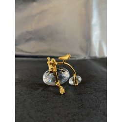 SWAROVSKI CRYSTAL MEMORIES BICICLETTA EPOCA HOCHARD  189578 GRAFFI SENZA SCATOLA